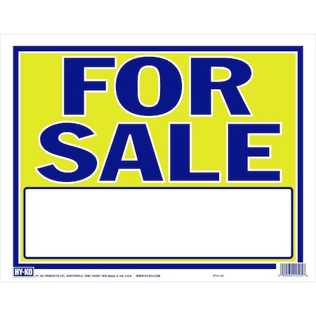 Hy-Ko For Sale Neon Sign 14.5" x 18.5", 5PK A22505